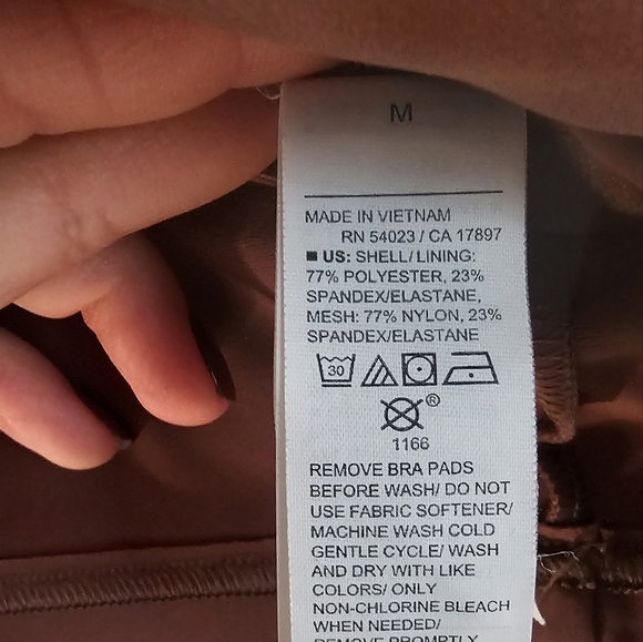 Brown Old Navy Size Medium Workout Tank - Picture 4 of 8